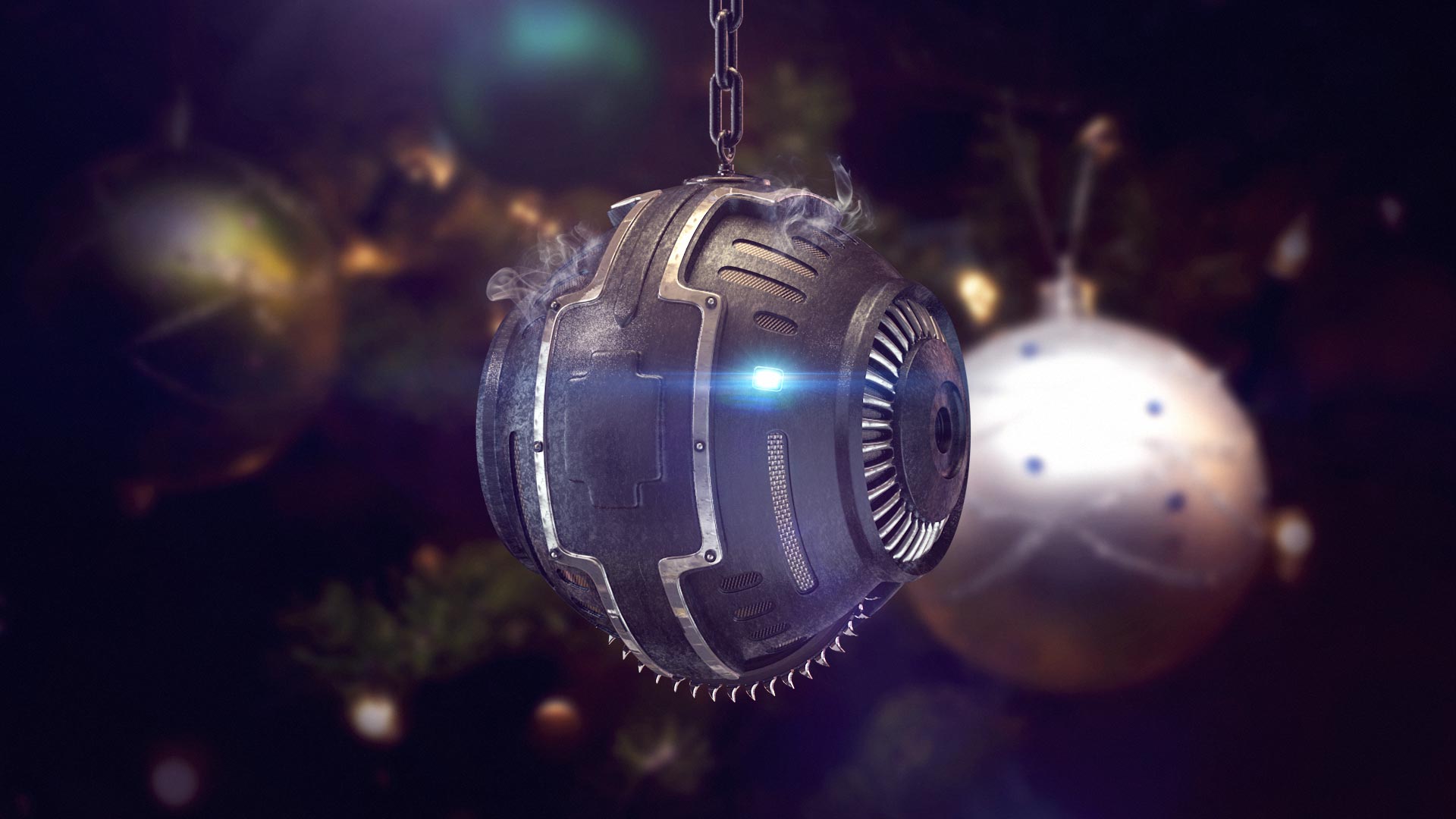 Gears of War Christmas bauble